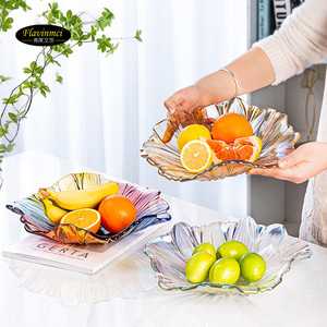 <span class=keywords><strong>Assiette</strong></span> <span class=keywords><strong>de</strong></span> service pour fruits, style nordique, style <span class=keywords><strong>frais</strong></span>, style européen, forme <span class=keywords><strong>de</strong></span> fleur du Nouvel An, motif uni, pour la maison et le salon - Product Image 3