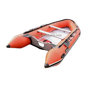 Bateau à rames <span class=keywords><strong>gonflable</strong></span> de haute qualité Joymax ZM-300 1,85 m en PVC écologique avec 10 CV pour <span class=keywords><strong>4</strong></span> <span class=keywords><strong>personnes</strong></span>, pour la navigation en mer et le surf en plein air - Product Image 4