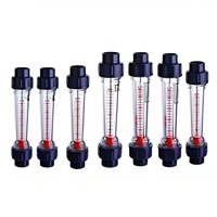 Rotámetro DN15-DN40 de tubo largo, 5-1000L/H a 0.6-6m³/H, medidor de flujo de área variable para medición industrial de líquidos y gases
