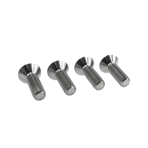 Tornillos de Cabeza Plana con Rosca Fina de Titanio Recubiertos, DIN7991, 3/8-24 X 32, para Fijación Industrial - Product Image 3