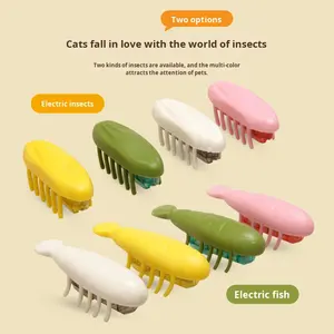 Insetto elettrico e piccoli pesci eco-friendly in plastica gatto giocattolo per gatti modello solido Made in <span class=keywords><strong>China</strong></span> Must-hose per consumare calorie di gatto - Product Image 3