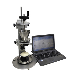 Analyseur de fluidité de poudre de laboratoire, testeur d'angle de repos intelligent ISO 4324, machine de test de l'indice de fluidité de la <span class=keywords><strong>pile</strong></span> de poudre - Product Image 6