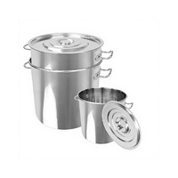 FEELART Fournisseur Professionnel d'Équipements de Cuisine Personnalisés pour Restaurants – Marmite Haute en Acier Inoxydable Style Oblique 400
