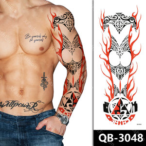 Gros personnalisé pas cher <span class=keywords><strong>prix</strong></span> <span class=keywords><strong>tatouage</strong></span> temporaire <span class=keywords><strong>bras</strong></span> <span class=keywords><strong>complet</strong></span> grand autocollant de <span class=keywords><strong>tatouage</strong></span> de mode pour adulte - Product Image 6