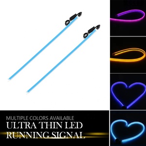 HAIZG Hot Selling Car Led Strip <strong>Light</strong> 30cm 45cm 60cm <strong>DRL</strong> Flexible Car Lamp Led Daytime Auto Turn signal <strong>Light</strong> - Product Image 6