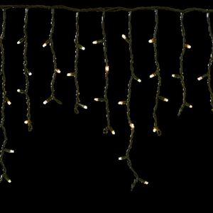Luces LED de Navidad tipo carámbanos, 400 L, blanco cálido, para decoración interior y exterior - Product Image 6
