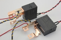 Relais de verrouillage E-POWER HR120-80A très économique, bobine simple 80A, entrée 12VDC 110-250V AC, shunt 300 micro-ohms pour prépayé