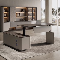 Bureau debout électrique à double moteur réglable en hauteur, mobilier de bureau moderne, bureau informatique assis-debout pour la vente en gros