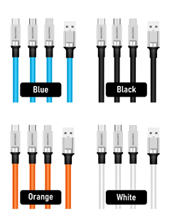 Cable USB 3.0 B <span class=keywords><strong>Mela</strong></span> a Tipo-C de 1m/2m/3m, Transferencia de Datos y Carga Rápida para Teléfonos Tipo-C - Product Image 6