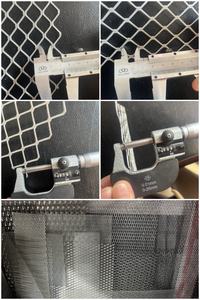 רשת פלדה מורחבת 5 מ\\\"מ עמידה בפני קורוזיה להגנה על מחסנים - Product Image 4