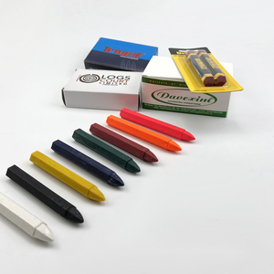 <span class=keywords><strong>Crayons</strong></span> en bois pour tissus et textiles, formule spéciale à base de cire de bois pour la création de vêtements, couleurs lavables pour projets d'artisanat DIY - Product Image 2
