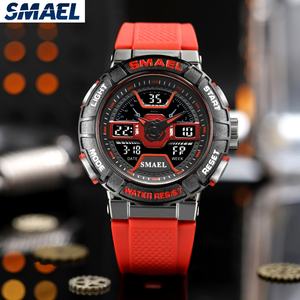 Relojes SMAEL para Hombre, Nuevo Modelo 8067, Reloj de Cuarzo Digital LED para Hombre, Resistente al Agua, Totalmente Negro, Reloj Deportivo Masculino - Product Image 6