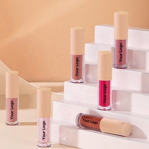 Juego de lápices de labios de 12 colores, lápiz labial líquido mate de terciopelo, resistente al agua, personalización sin crueldad - Product Image 3