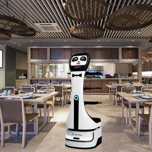 <span class=keywords><strong>Robot</strong></span> de livraison multifonctionnel avec écran interactif, <span class=keywords><strong>robot</strong></span> d'accueil intelligent pour aéroport, hall d'exposition, restaurant - Product Image 3