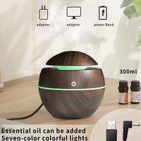 Humidificateur portable pour bébé, avec des lumières et 130ml, brume fraîche, coloré, mignon