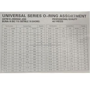 Rubberen ring afdichting O-ring reparatieset 419-delige set voor vrachtwagen auto kraan auto graafmachine heftruck RY.HF merk 12 maanden garantie - Product Image 6