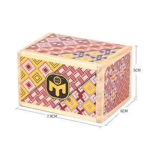 Mensa Houten Iq Puzzel Doos Magische Doos Japanse Puzzel Doos Voor Gift