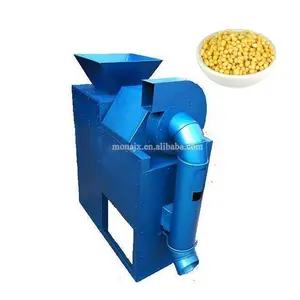 500 키로그램/시간 블랙 콩 필링 Dehulling 기계 콩 Dehuller 필링 기계 가격
