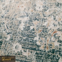 LandScopeTech SAYEH Türkischer Persischer Vintage-Teppich mit Geometrischem Medaillon-Muster, 1900g Hochdichter Polyesterteppich