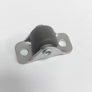 Hot Selling 0.5 Inch TPR Directional Casters Modern Durable Mini Universal Brake <b>Wheel</b> Roller Directional Plate Caster <b>Wheel</b> - Product Image 4