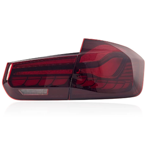 Feux arrière LED clairs de style GTS pour Série 3 F30/F35 2012-2018, feux de freinage et de direction à effet écailles de dragon - Product Image 3