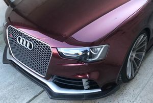 جودة عالية 12-16 أودي RS5 مجموعات هيكل من ألياف الكربون تنورات جانبية على الشفاه الأمامية ناشر خلفي مناسب تمامًا إكسسوارات - Product Image 2