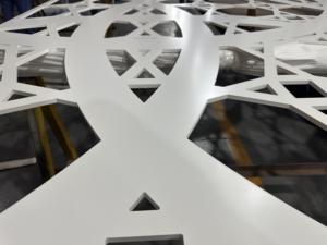 现代伊斯兰建筑内外生日装饰装饰铝艺术印花马什拉比亚面板 - Product Image 6