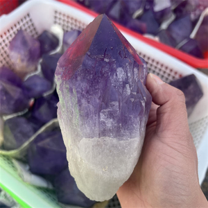 Grande Cluster di Cristallo di Ametista Naturale all'Ingrosso, Pietra di Quarzo Curativa, Geodi per Decorazione Casa - Product Image 6