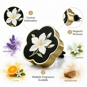 <span class=keywords><strong>D</strong></span>ésodorisant voiture de luxe en zinc, évaporation naturelle, parfum longue durée, contrôle des odeurs et design personnalisable - Product Image 1