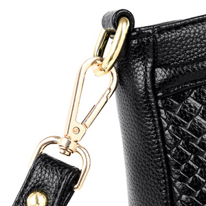 Women Branded Trend Hand Bag Female Causal Shoulder Handbags Embroidery Thread <b>Small</b> PU Leather Crossbody Bags - Product Image 3