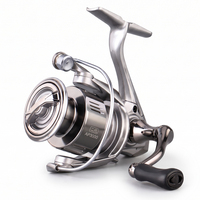 Moulinet de pêche spinning 500/800/1000-7000, rapport 5.2:1, polyvalent, frein max 16kg, bobine en aluminium CNC profonde, équipement de pêche