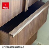 Armoires de cuisine modulaires modernes personnalisées Alland Group, designs sur mesure, structure en bois massif, ensemble imperméable