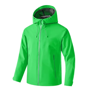 Veste coupe-vent personnalisée avec logo, veste matelassée légère et chaude, veste de randonnée, design personnalisé, vêtements d'extérieur chauds pour hommes - Product Image 2