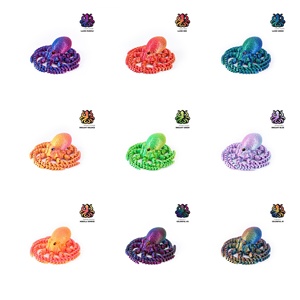 Service de moulage et de traitement de jouets 3D personnalisés de haute qualité imprimés en 3D, jouets 3D pour enfants, poulpes bébés imprimés en 3D - Product Image 5