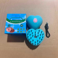 Brosse peigne vapeur ABS pour animaux de compagnie, éliminateur de poils, nettoyage et massage, pour chats et chiens