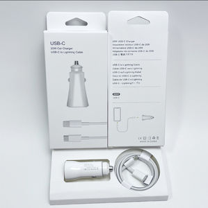 Cargador de Coche 2 en 1 de 20W con Cable PD, Cargador de Coche con Cable PD, Cargador de Coche USB C con Cable, Juego de Cargador de Coche - Product Image 4