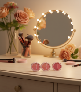 Crème blush Saniye E0361, fini mat, haute pigmentation, teint clair, maquillage pour le visage, taille standard - Product Image 2