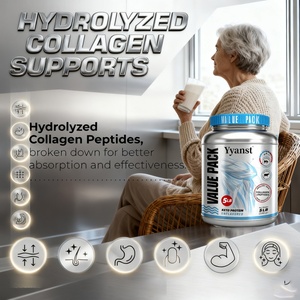 Private Label Hydrolyzed Collagen Peptides Powder With Keto <b>Protein</b> Reduce Wrinkles Strengthens Hair Powder - Product Image 3