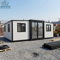 Unité de conteneur extensible moderne de 20 pieds – Maison, hôtel, bureau, gîte touristique, logement commercial à louer
