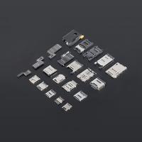 MUP NOUVEAU Design 2 en 1 Connecteur Micro SD + Nano SIM Prise de type push-pull pour lecteur de carte Mobile POS Adaptateur de carte multi-cartes