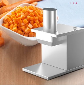 Máquina Eléctrica Comercial para Cortar Vegetales en Cubos |   Cortador de Cubos para Patatas, Zanahorias y Cebollas, Máquina Procesadora de Alimentos - Product Image 4