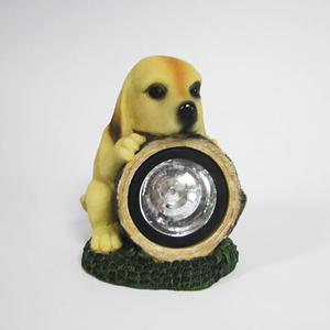 Belle chouette debout sur un tas de bois lumière solaire Figurine ornement décor à la maison Art extérieur <span class=keywords><strong>jardin</strong></span> entrée lumière résine Sculpture - Product Image 3