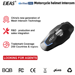 Мотоциклетная гарнитура X10 с функцией громкой связи и интеркомом для групповых поездок, простая установка - Product Image 2