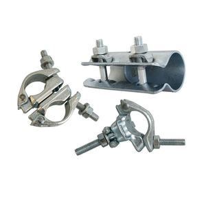 Asnz tiêu chuẩn Q235 thép giàn giáo thả giả mạo đôi Coupler cố định BS 1139/en74 kẹp rắn & công ty - Product Image 1