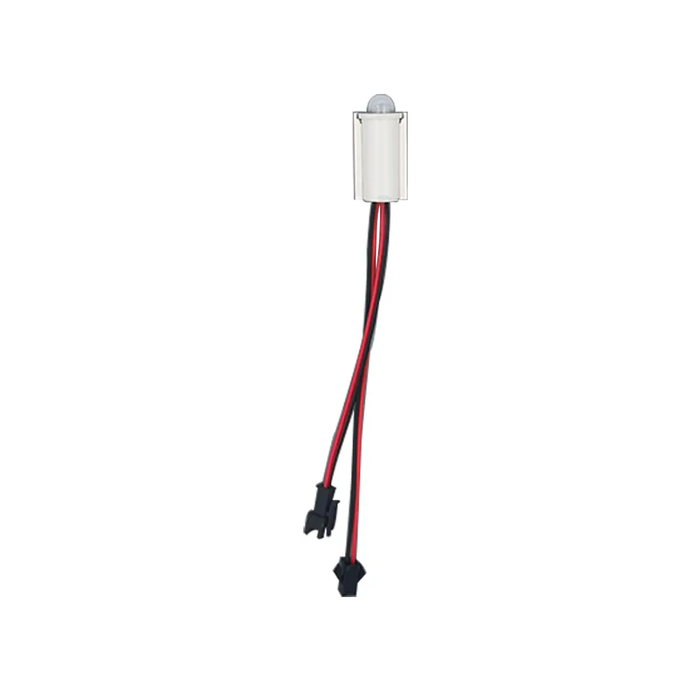 เซ็นเซอร์ตรวจจับความเคลื่อนไหว PIR DC12V LED สวิตช์เซ็นเซอร์ตรวจจับความเคลื่อนไหวอินฟราเรดของร่างกายมนุษย์