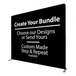 Custom 8ft/10ft Aluminium Frame Eco-Friendly Tension Fabric Single-Sided Backdrop <b>Banner</b> for Outdoor Events - Product Image 1
