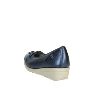 Cinzia <b>Soft</b> Women's <b>Pumps</b> Blue <b>Leather</b> Wedge Heel Comfort Shoes Size 35 38 39 40 - Product Image 2