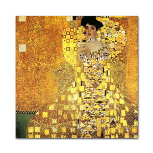Decorazioni per la casa moderne fatte a mano immagini di arte della parete di Gustav Klimt famose donne Nude pittura a olio su tela migliore opera d'arte Dafen - Product Image 1