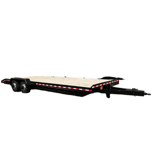 รถกึ่งพ่วงอลูมิเนียมและเหล็กสำหรับขนส่งทางรถถุงลมนิรภัยแบบแท่นวางออฟโรดน้ำหนัก750กก. - Product Image 1