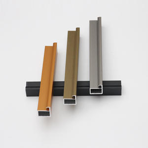 Perfil de Aluminio CNC para Puertas y Ventanas de Villas y Apartamentos Modernos, Perfil de Lujo para Armarios con Puertas Correderas de Vidrio, Venta al Por Mayor de Fábrica - Product Image 2